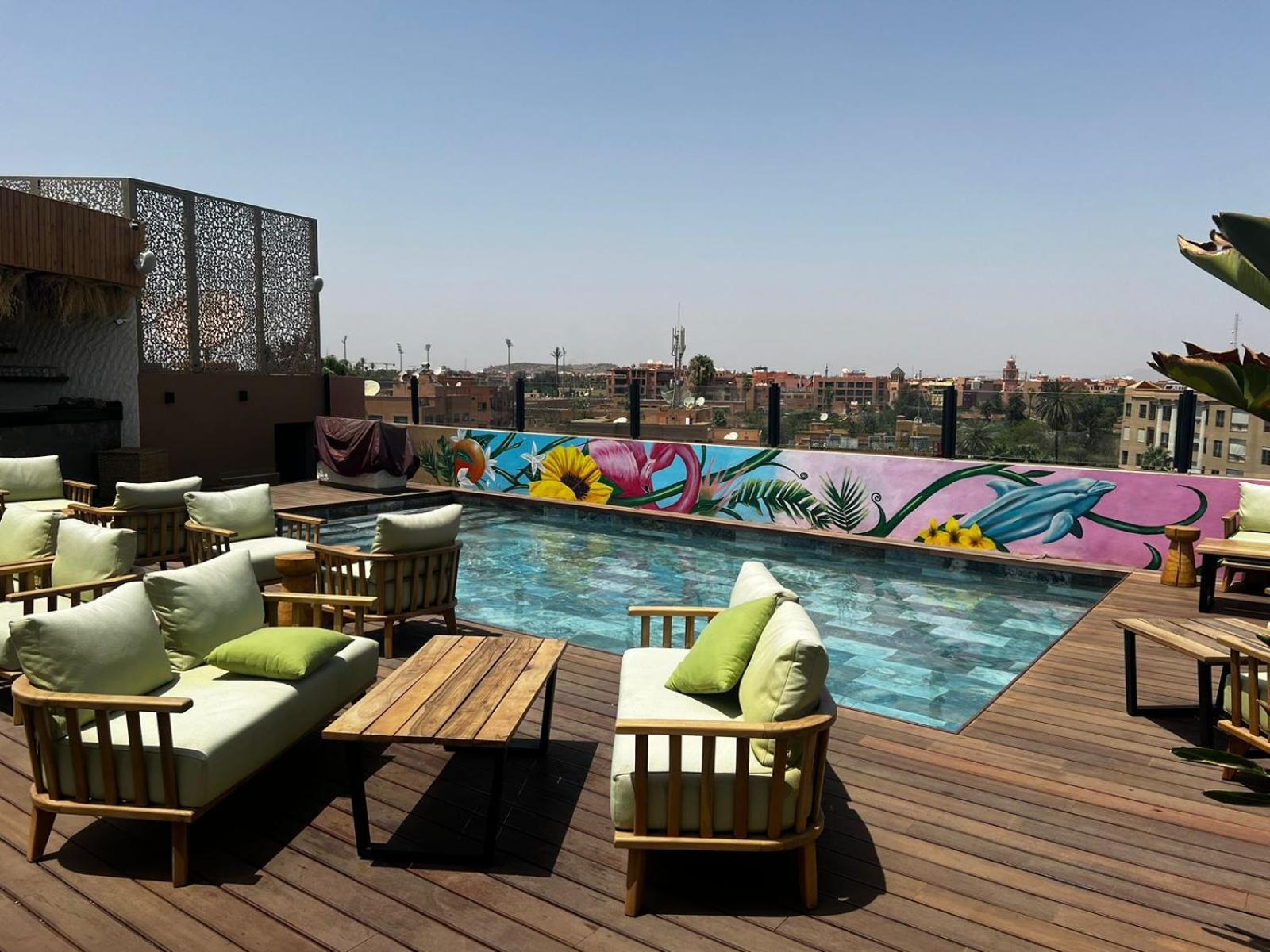 Hotel Le Rocher Marrakech Marraquexe Exterior foto
